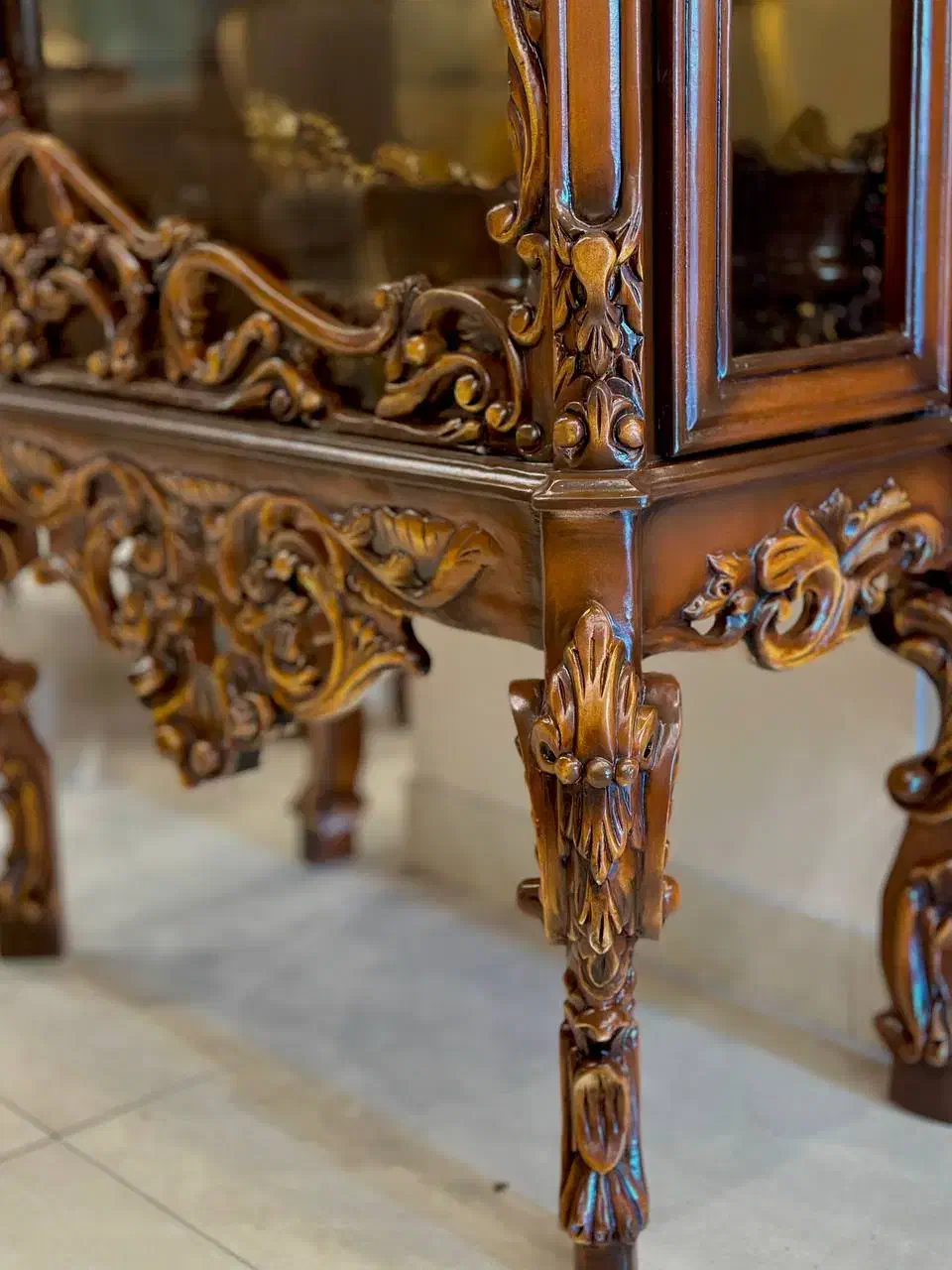 ویترین آنتیک بوفه کنار سالنی|بوفه، ویترین، کنسول|تهران, اختیاریه|دیوار