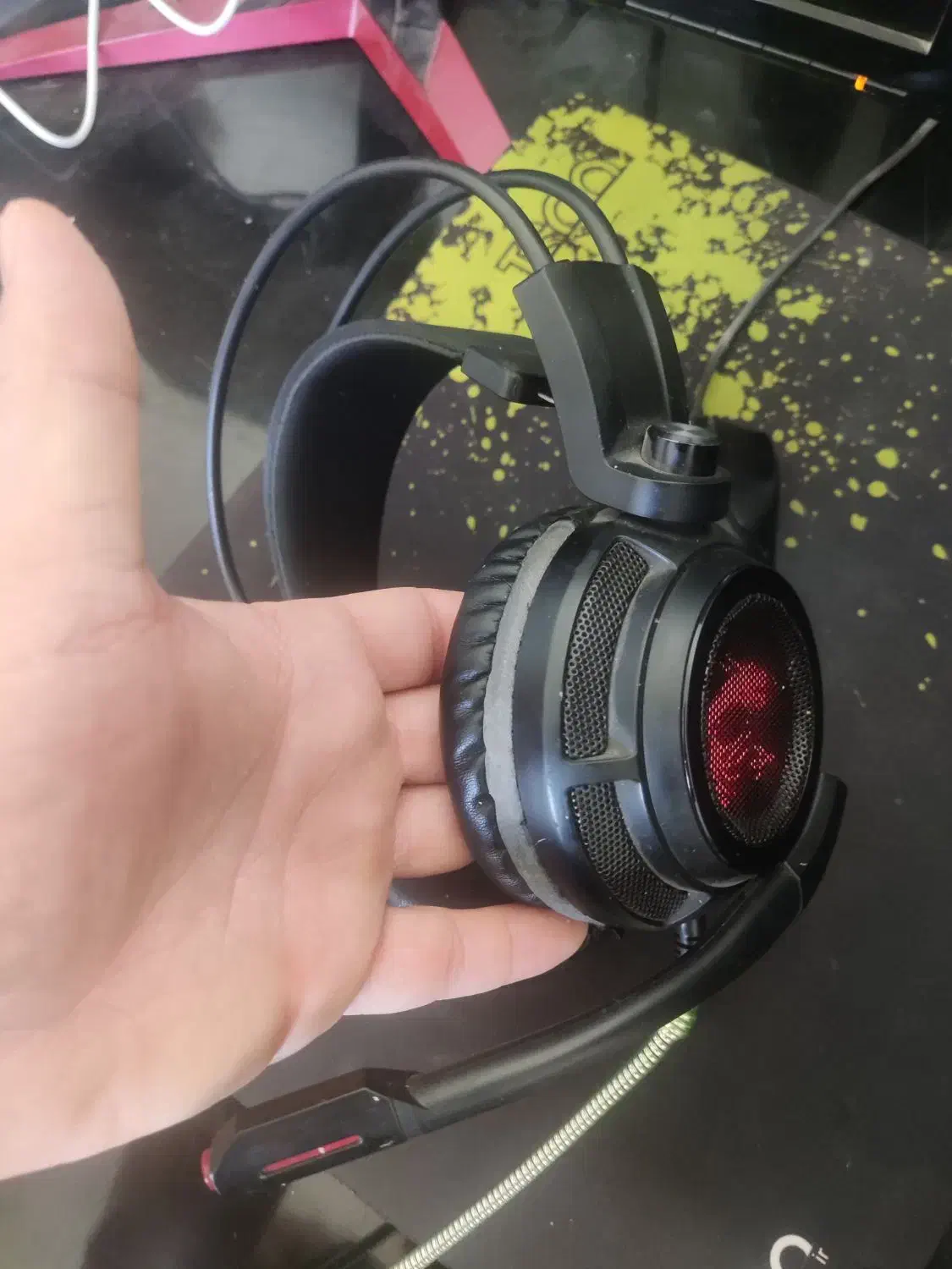 هدست گیمینگ MSI Ds 502|قطعات و لوازم جانبی رایانه|کرمانشاه, |دیوار