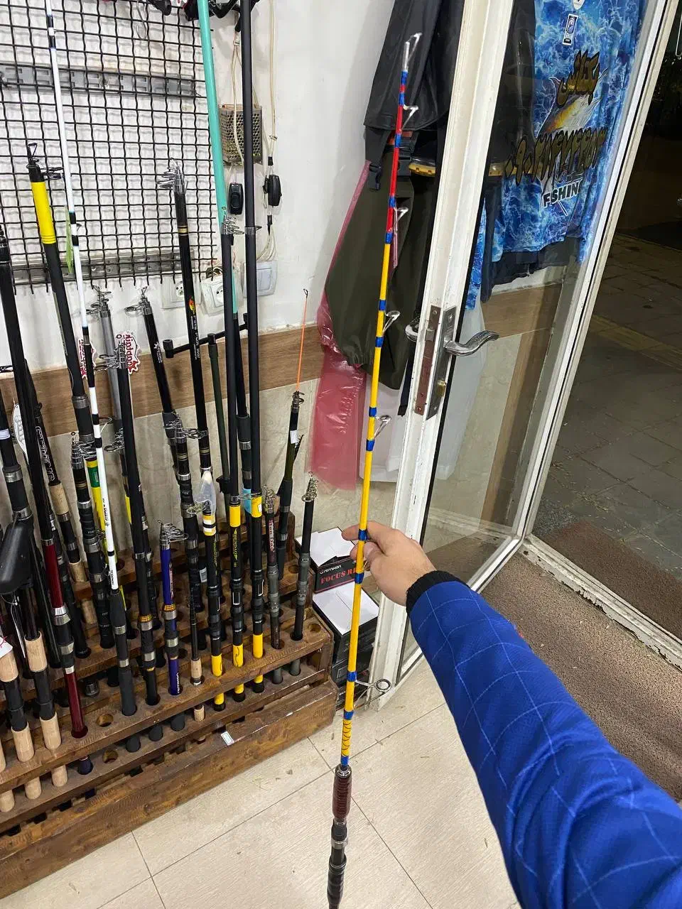 چوب ماهیگیری ترولینگ دایوا|ماهیگیری|نقده, |دیوار