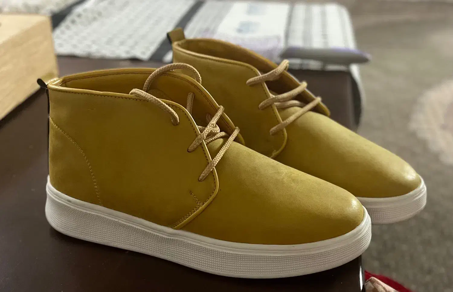 نیم بوت نو - خردلی - سایز ۳۸|کیف، کفش، کمربند|تهران, زیبادشت|دیوار