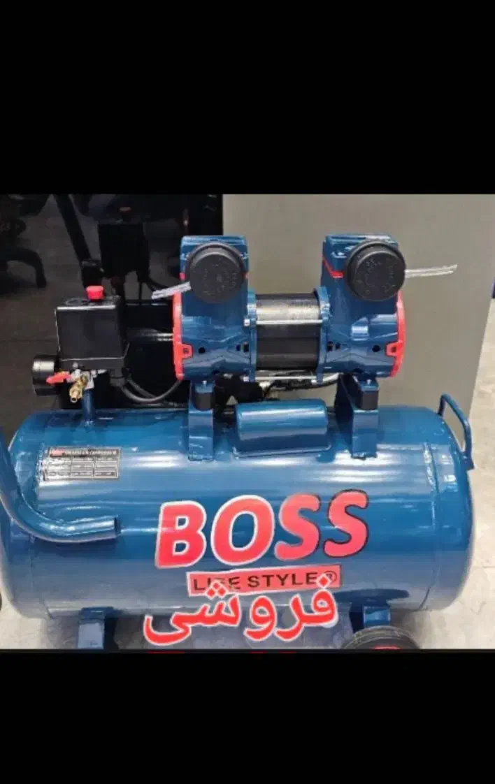 پمپ باد 50 لیتری سایلنت نو نو|ماشین‌آلات صنعتی|رشت, منظریه|دیوار