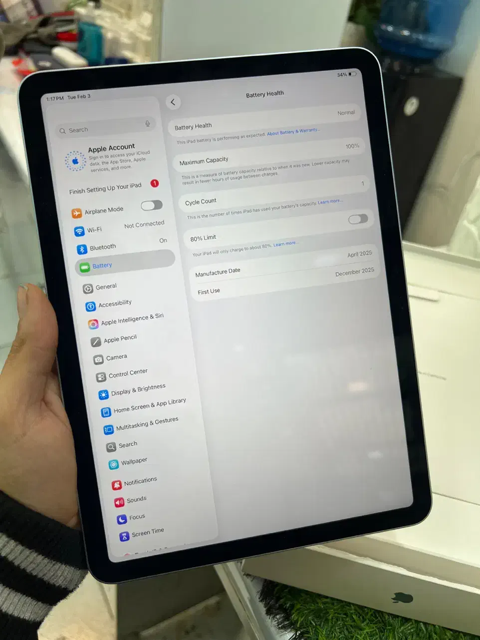 ipad air 7 11inch m3 128g|تبلت|کرج, گوهردشت|دیوار