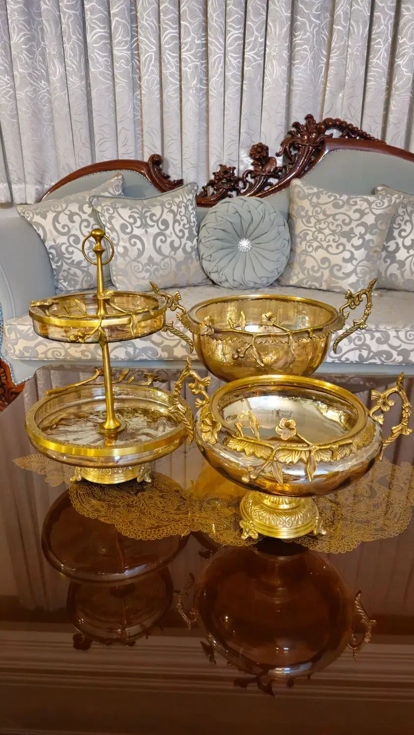 فروش ظروف هندی خاص و شیک|ظروف سرو و پذیرایی|تهران, صد دستگاه|دیوار