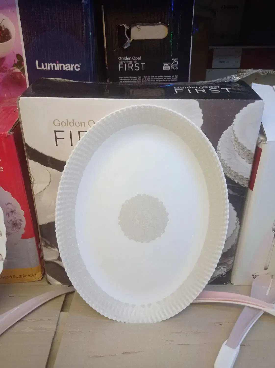 سرویس غذاخوری آرکوپال ۲۵پارچه درجه یک|ظروف سرو و پذیرایی|کوار, |دیوار