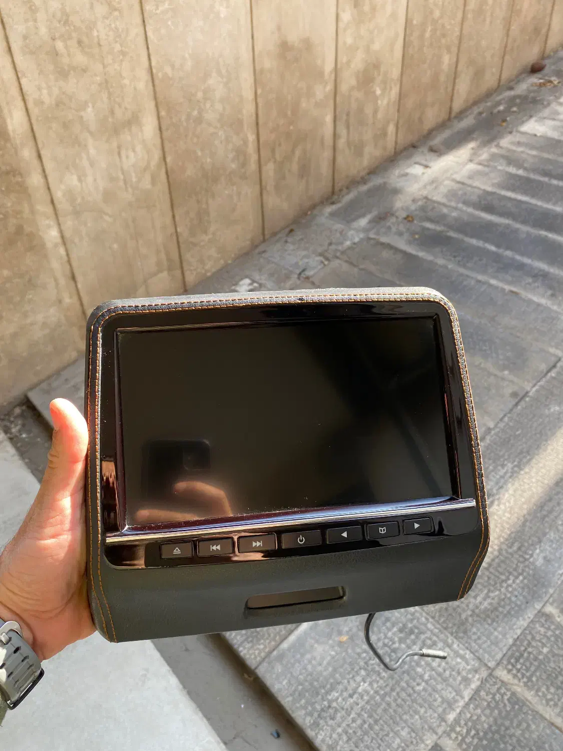 مانیتور پشت سری۹ اینچی لمسی در حد نو|قطعات یدکی و لوازم جانبی|تهران, شهرک بوعلی|دیوار