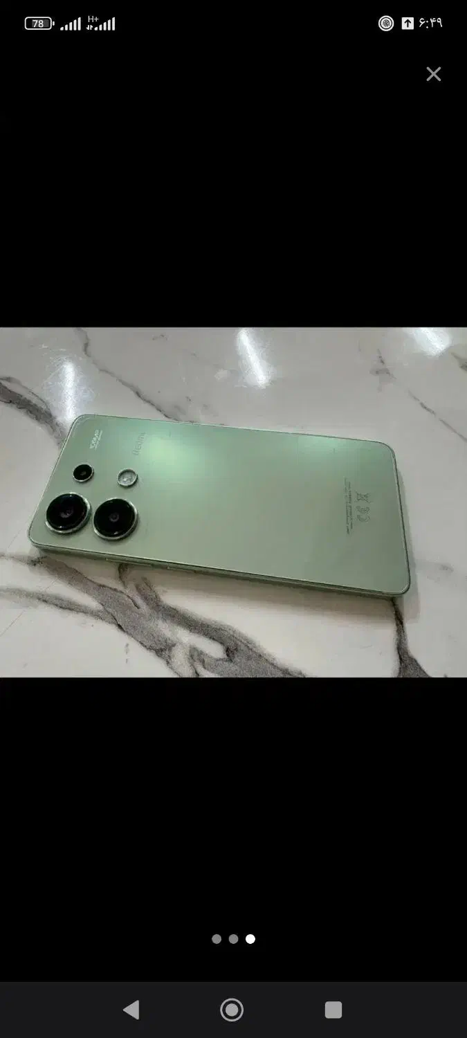 گوشی شیامی نوت 13 در حد اک|موبایل|ویسیان, |دیوار