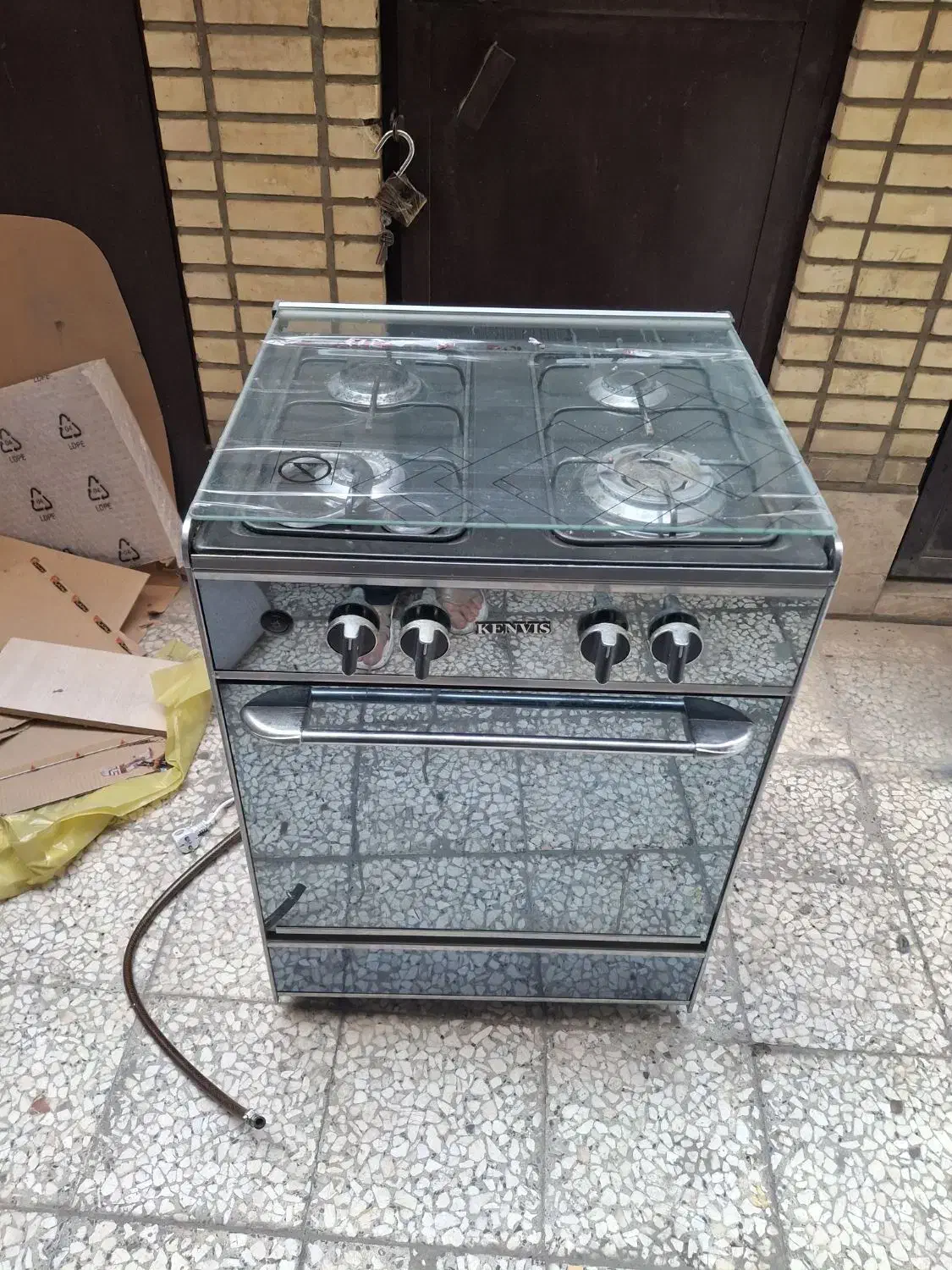 گاز 4 شعله خانگی در حد|اجاق گاز و لوازم برقی پخت‌وپز|تهران, هاشم‌آباد|دیوار