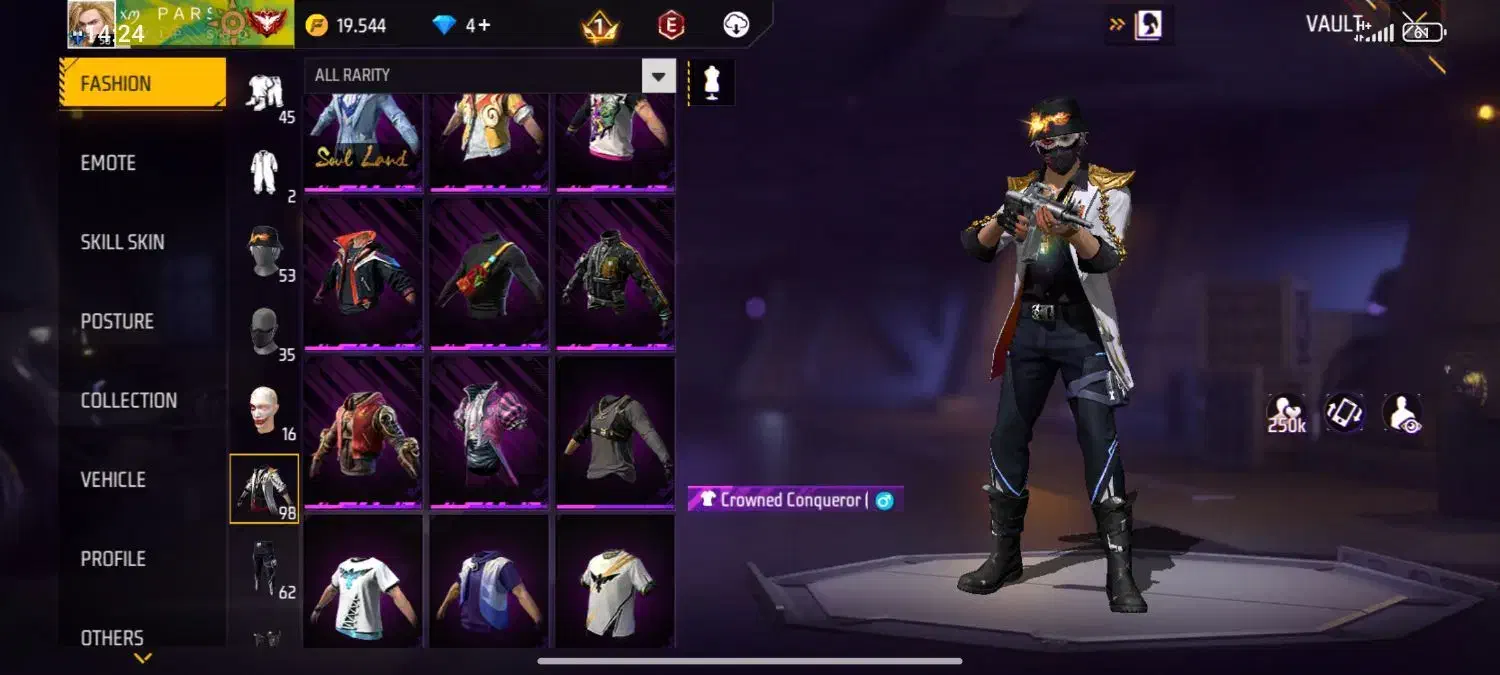 اکانت فری فایر|کنسول، بازی ویدئویی و آنلاین|بجنورد, |دیوار