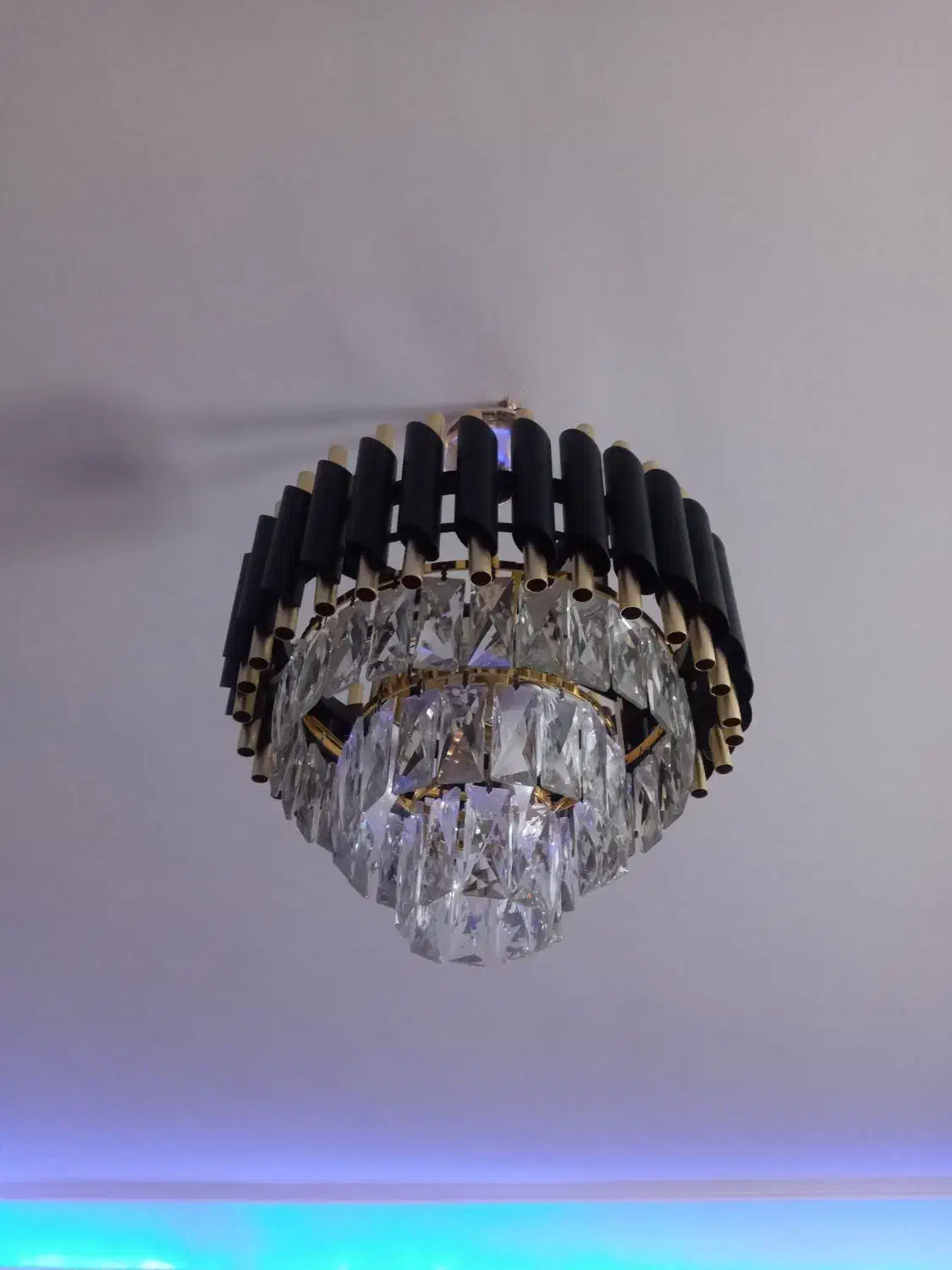 لوستر  مدرن دو عدد|لوستر و چراغ آویز|سمنان, |دیوار