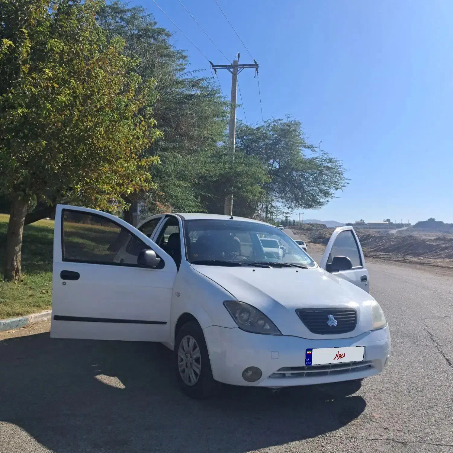 تیبا ۲ خونگی خشک ۹۸ شاسی پلمپ|خودرو سواری و وانت|خرم‌آباد, |دیوار