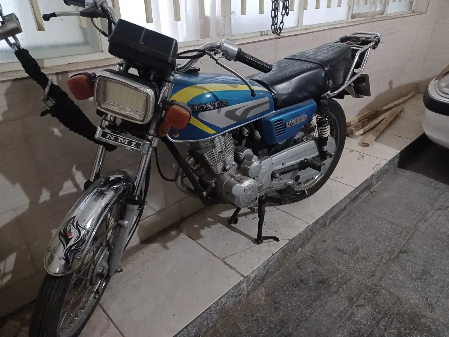 هندا برند نامی ۱۲۵|موتورسیکلت|قدس, شهر‌قدس|دیوار