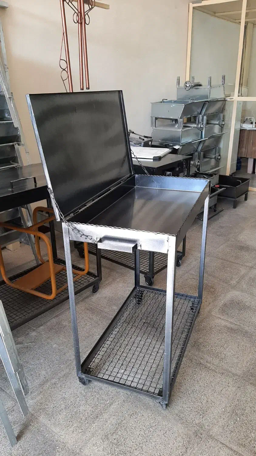 منقل، منقل زمینی، منقل پایه دار، منقل دربدار|عمده‌فروشی|ایلام, |دیوار