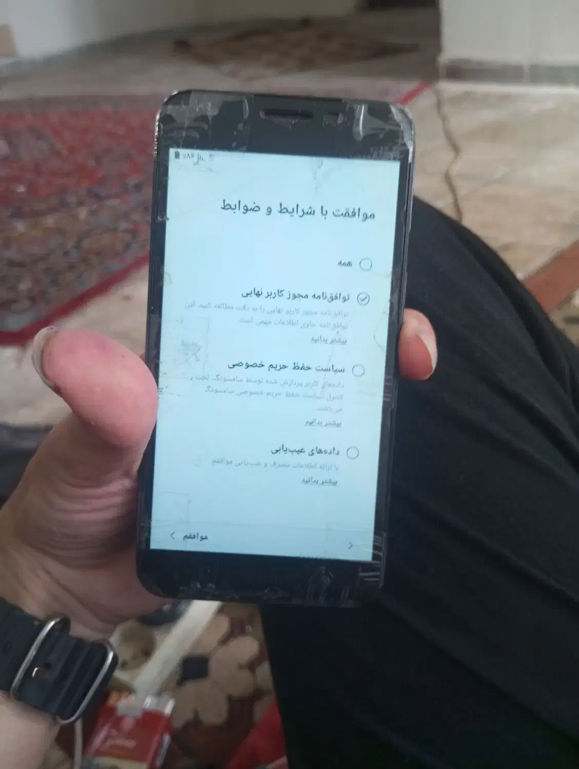 گوشی سامسونگ a2core|موبایل|قم, آزادگان|دیوار
