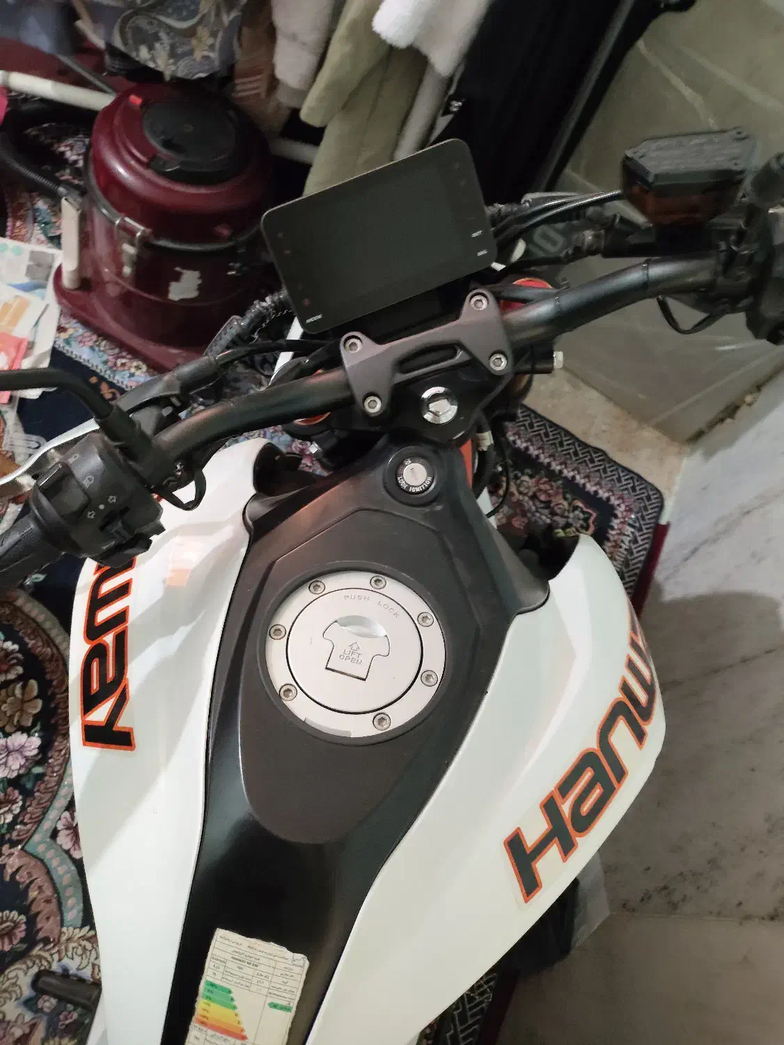 موتور هانوی 250cc|موتورسیکلت|زرند, |دیوار