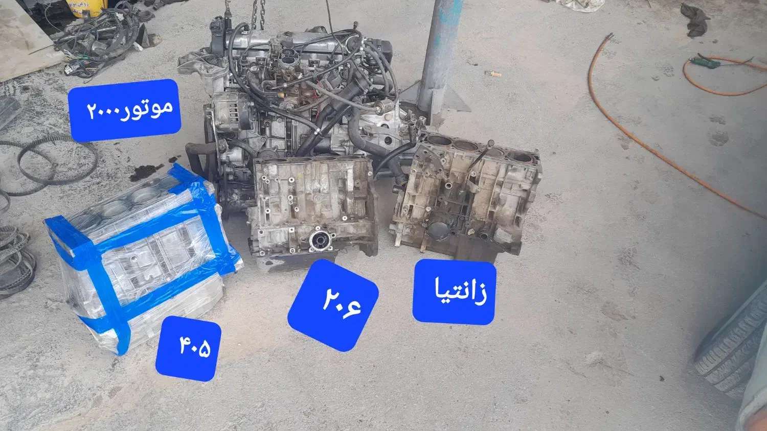 سیلندر.نیم موتور .موتور کامل فیروزآباد|خدمات موتور و ماشین|فیروزآباد (فارس), |دیوار