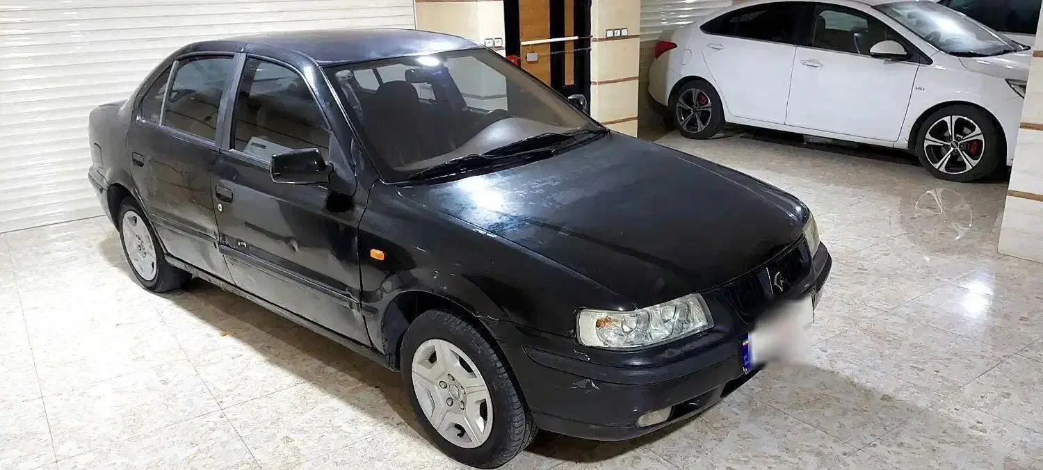 سمند ۸۲ مشکی شاسی پملپ دوگانه سوز cng|خودرو سواری و وانت|اردبیل, |دیوار