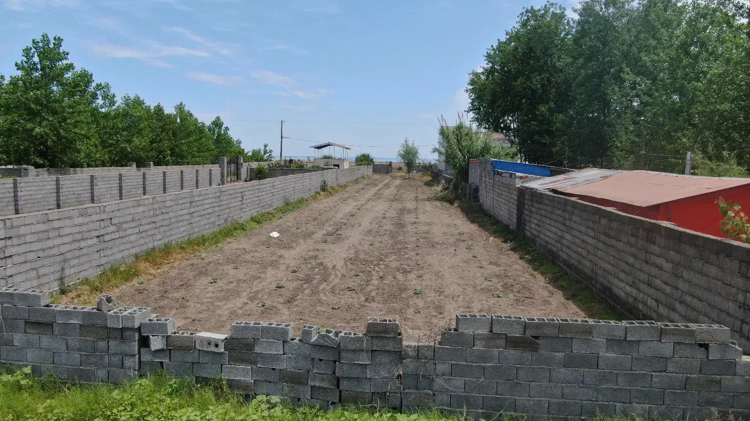 1300متر زمین براول دریا/2نبش/قابل تفکیک وقابل ساخت|فروش زمین و ملک کلنگی|لاهیجان, شیشه گران|دیوار