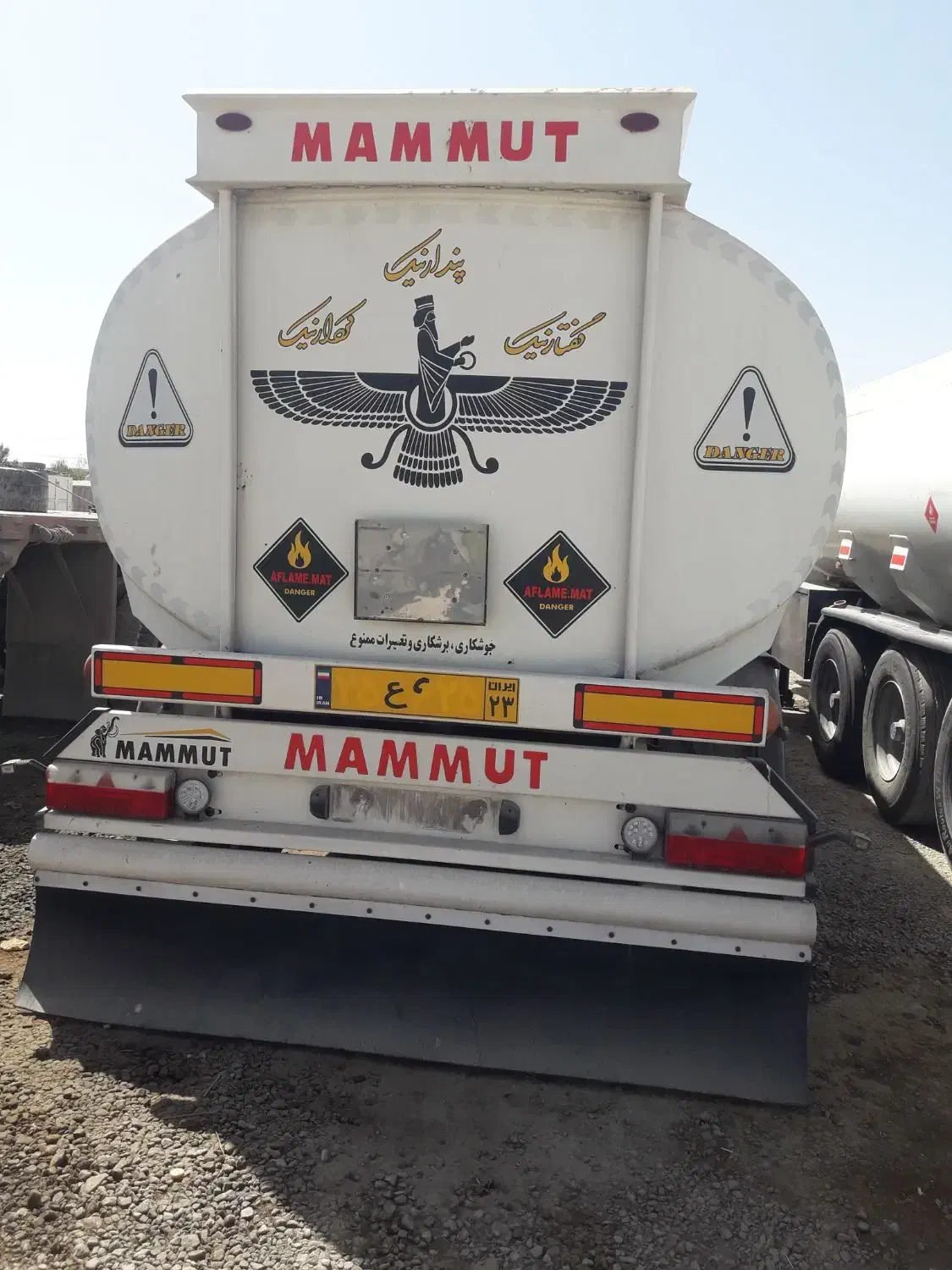 تانک سه محورماموت مدل۹۰|خودرو سنگین|قهدریجان, |دیوار