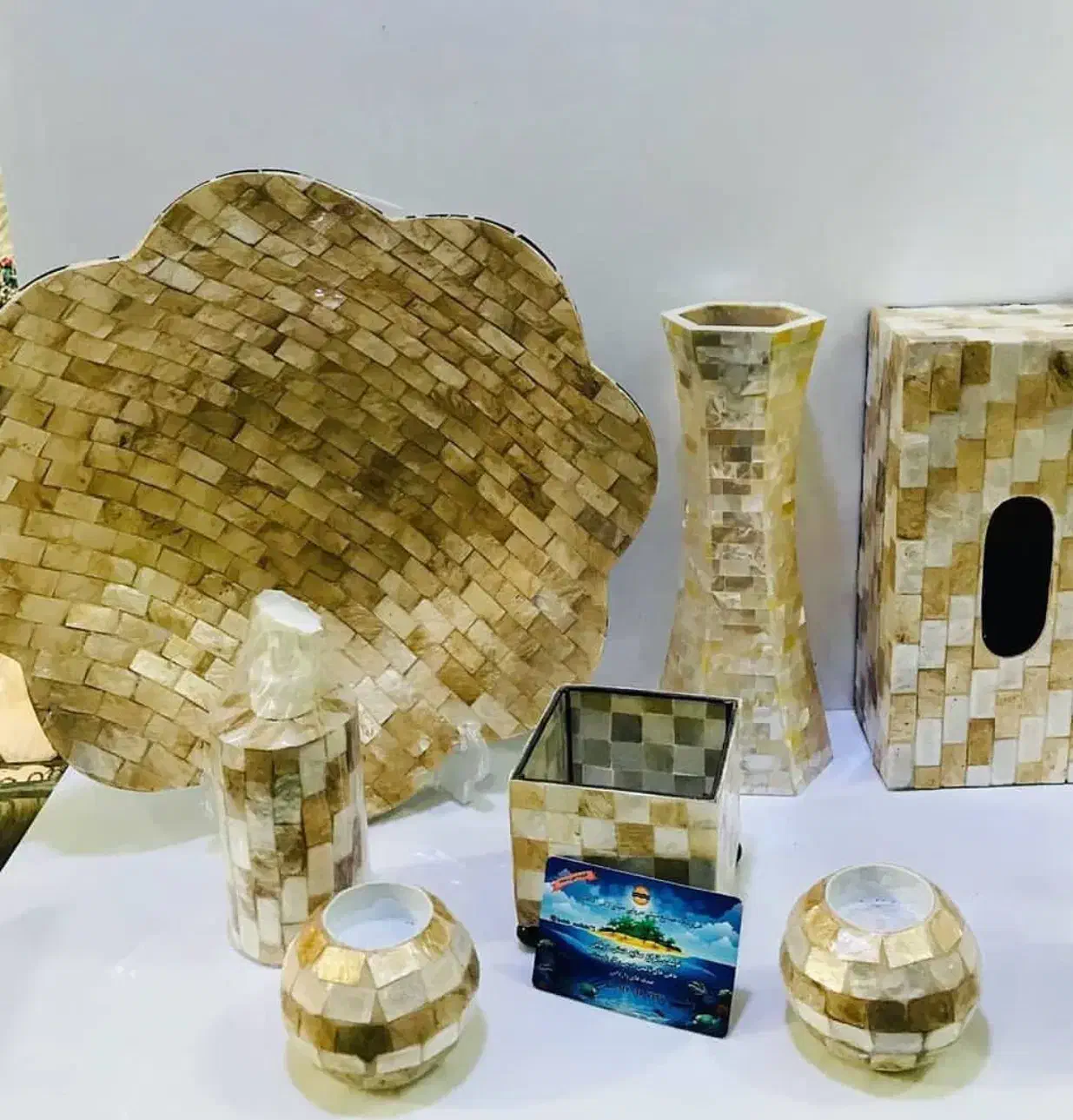 فروش انواع صدف و دکوری های صدفی|صنایع دستی و سایر لوازم تزئینی|قشم, |دیوار