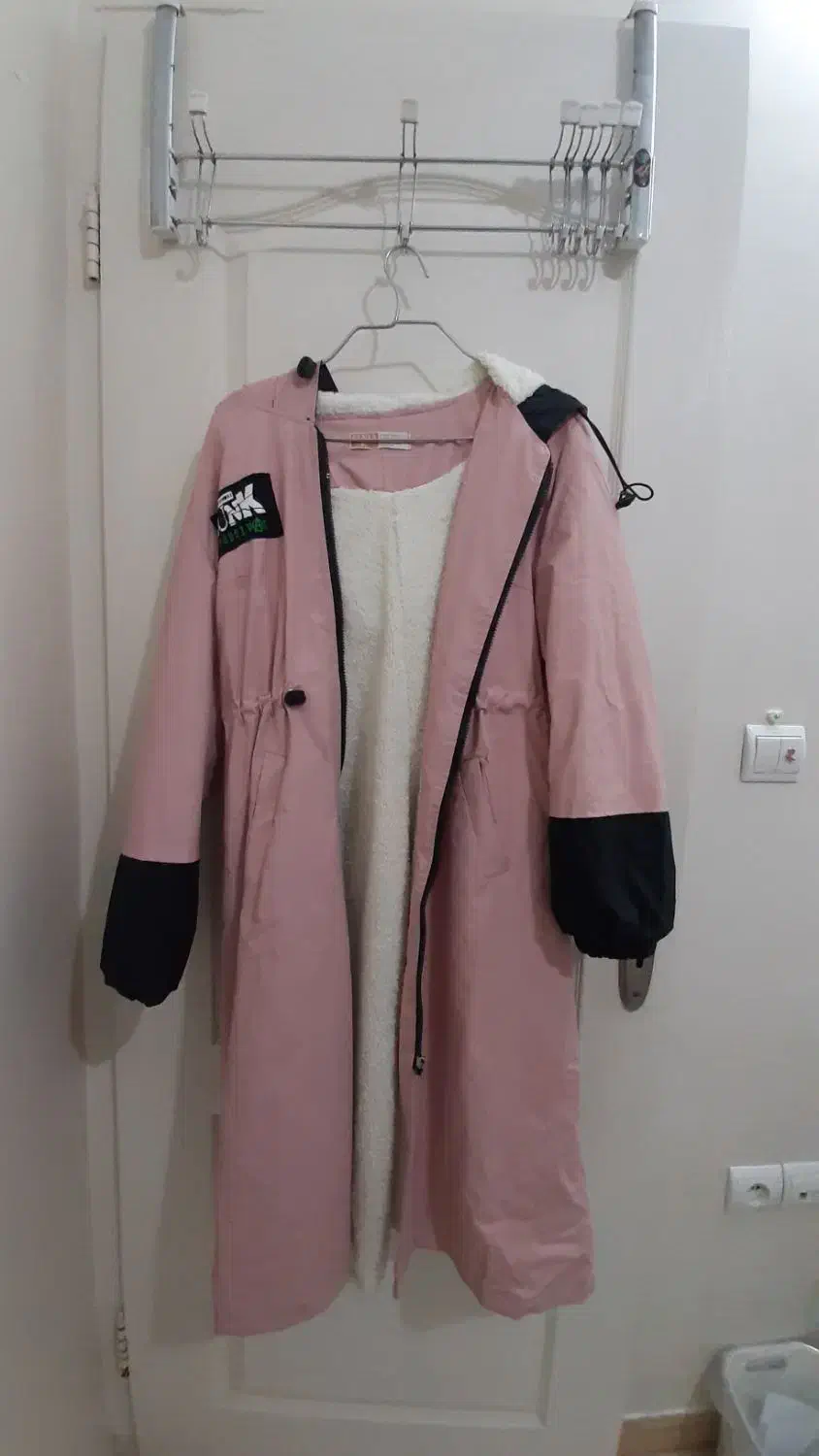 کاپشن بلند صورتی|لباس|تهران, ابوذر|دیوار