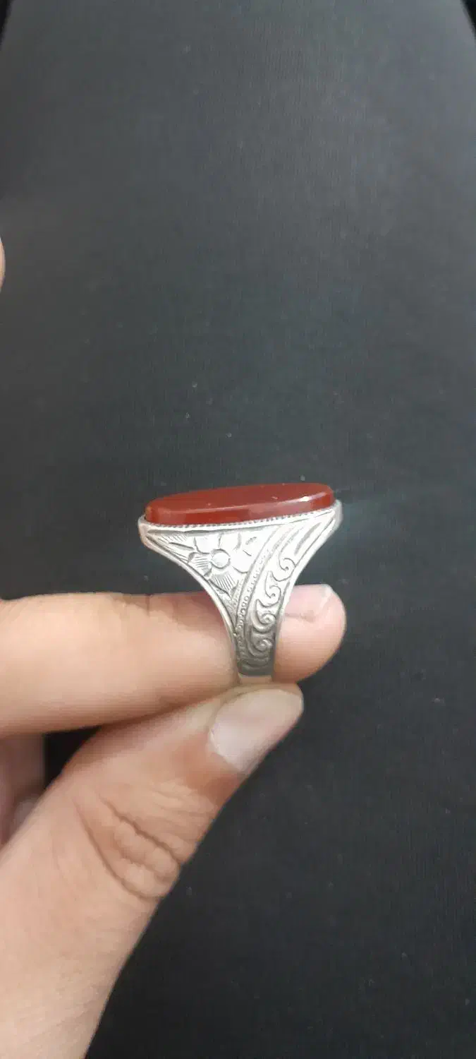 انگشتر نقره دستساز|جواهرات|الشتر, |دیوار