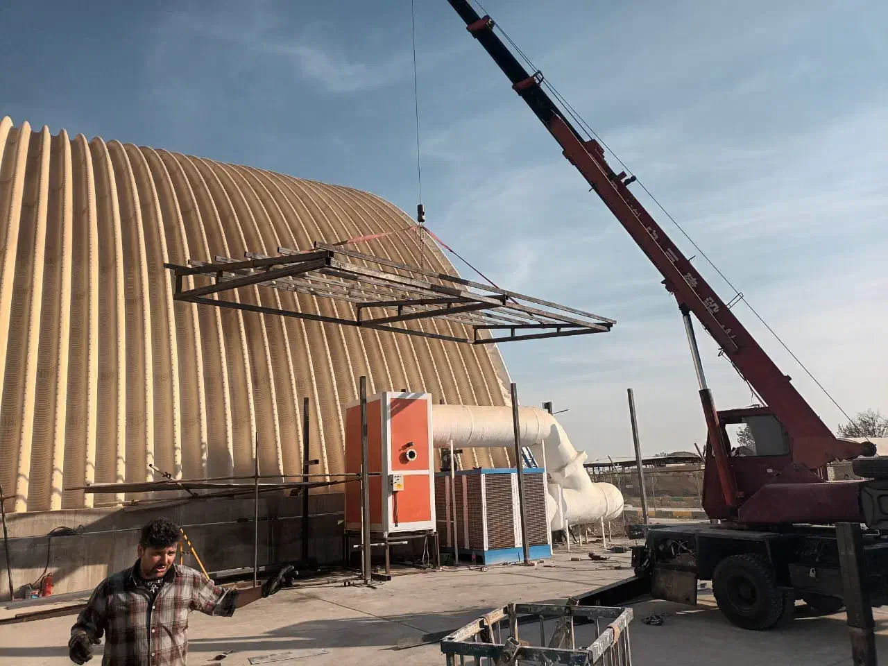 نصب ساندویچ پانل نصب سوله تمام نقاط ایران|خدمات پیشه و مهارت|کلاردشت, |دیوار