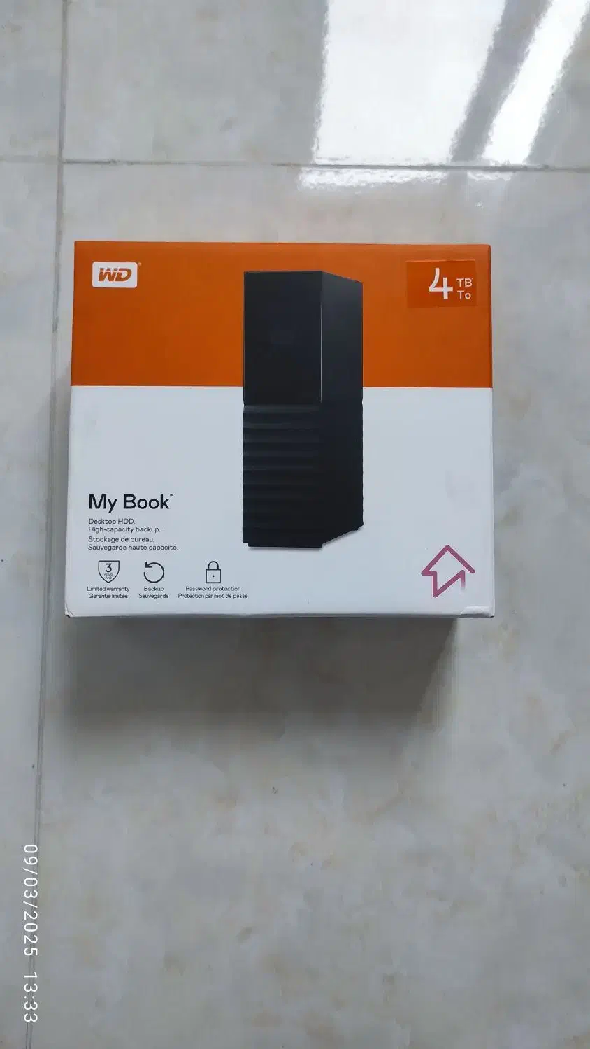 هارد اکسترنال مای بوک ۴ ترابایت|قطعات و لوازم جانبی رایانه|اسلام‌‌آباد غرب, |دیوار