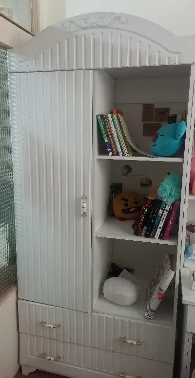 کمد لباس دو در، ویترین و کمد لباسو دو کشو|جاکفشی، کمد، دراور|قزوین, |دیوار