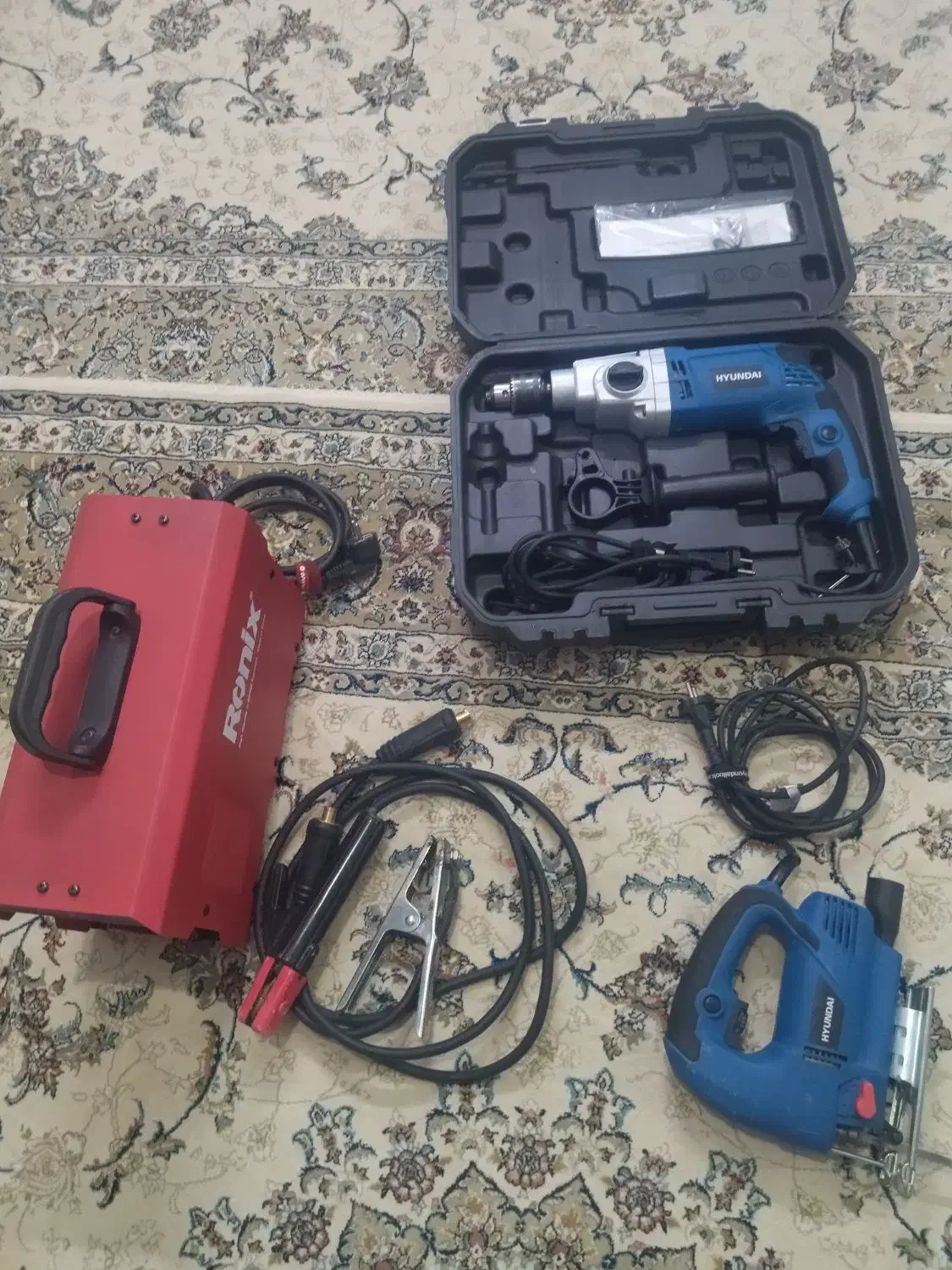 ابزاردریل موتور جوش عر عمود بر هیوندا و رنیکس|ابزارآلات|شیراز, شهرک والفجر|دیوار