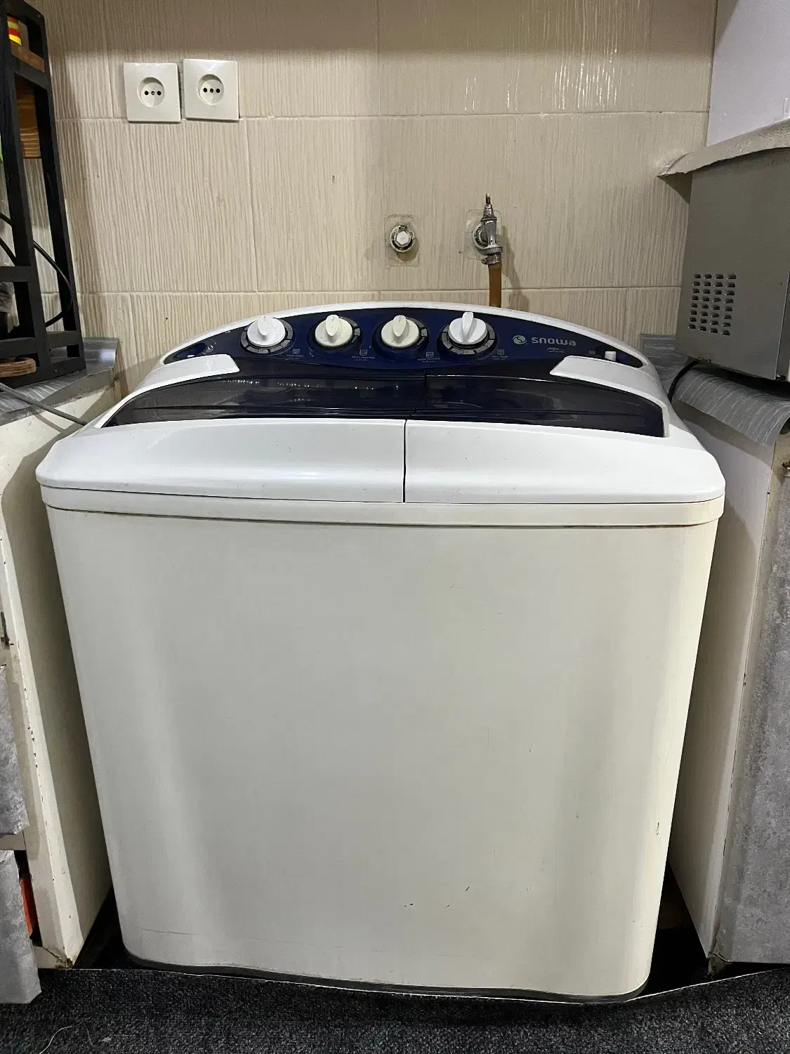 ماشین لباسشویی اسنوا|ماشین لباسشویی و خشککن لباس|امیدیه, |دیوار