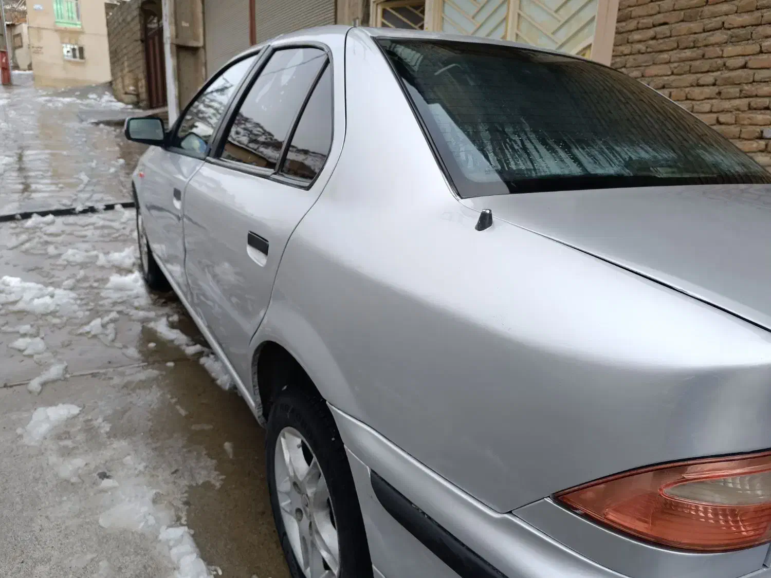 سمند نقرای مدل 1384الیکس|خودرو سواری و وانت|بانه, |دیوار