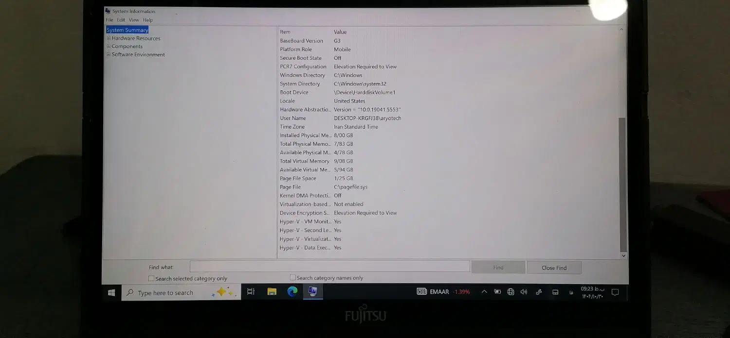 لپتاب فوجیتسو lifebook T938 قلم دار تاچ|رایانه همراه|تهران, دولتخواه جنوبی|دیوار