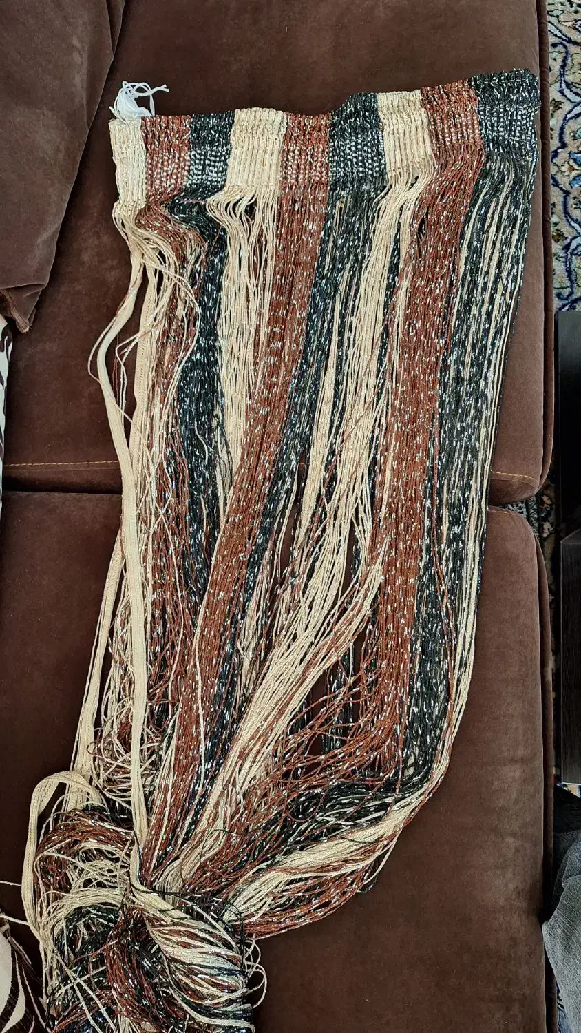 پرده ریسه ای شاین دار|پرده، رانر، رومیزی|اصفهان, شهریار|دیوار