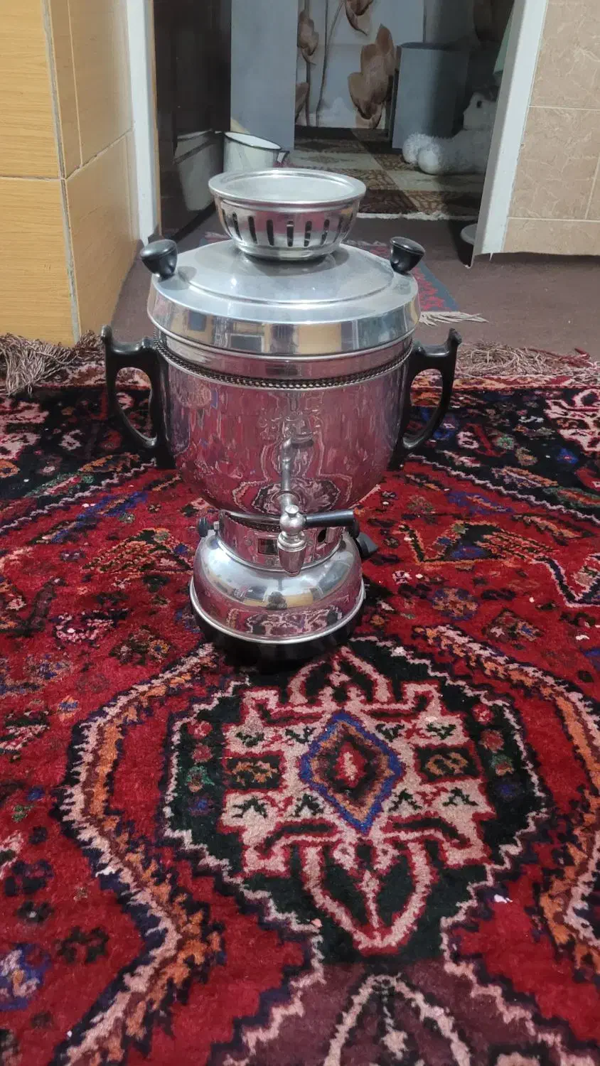 سماور تمام استیل دوکاره گاز اشپزی هم هست|سماور، چای‌ساز، قهوه‌ساز|شیراز, جانبازان|دیوار