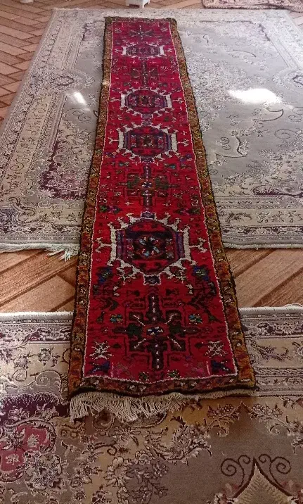 فرش دستباف طول3متر عرض50سانت|فرش|اهر, |دیوار