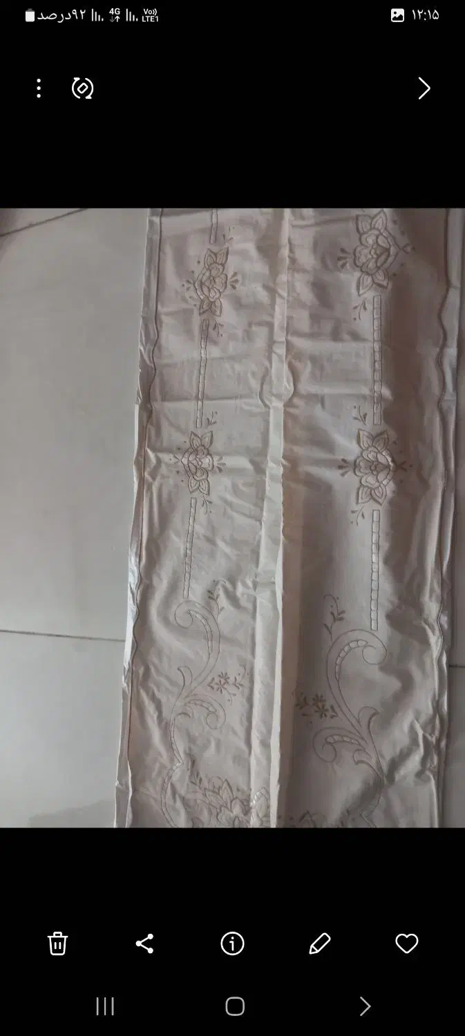 سفره ورومیز غذا خوری بزرگ وجنس عالی  وخوش رنگ|سفره، حوله، دستمال آشپزخانه|همدان, |دیوار