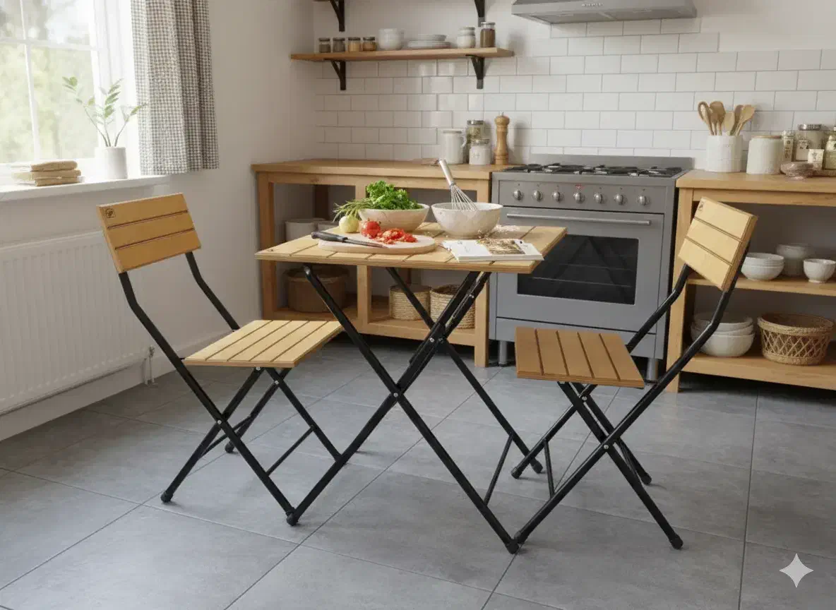 میز و صندلی لوله‌ای  چوب و فلز|میز و صندلی غذاخوری|تهران, ابوذر|دیوار