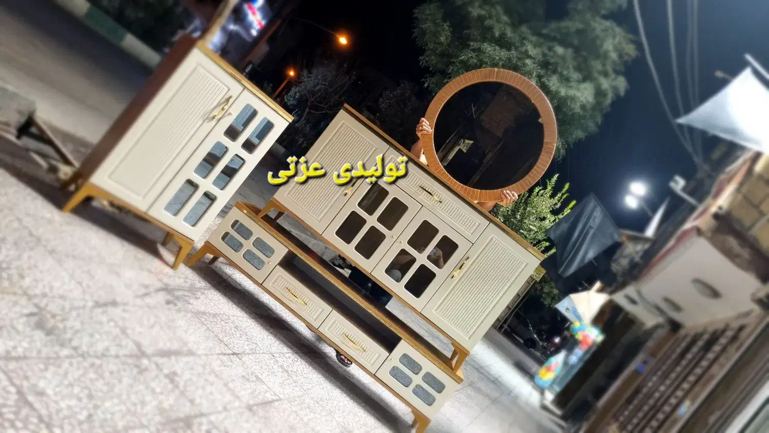 کنسول و میز تلویزیون و جاکفشی ست سورنا|بوفه، ویترین، کنسول|قم, علی آباد|دیوار
