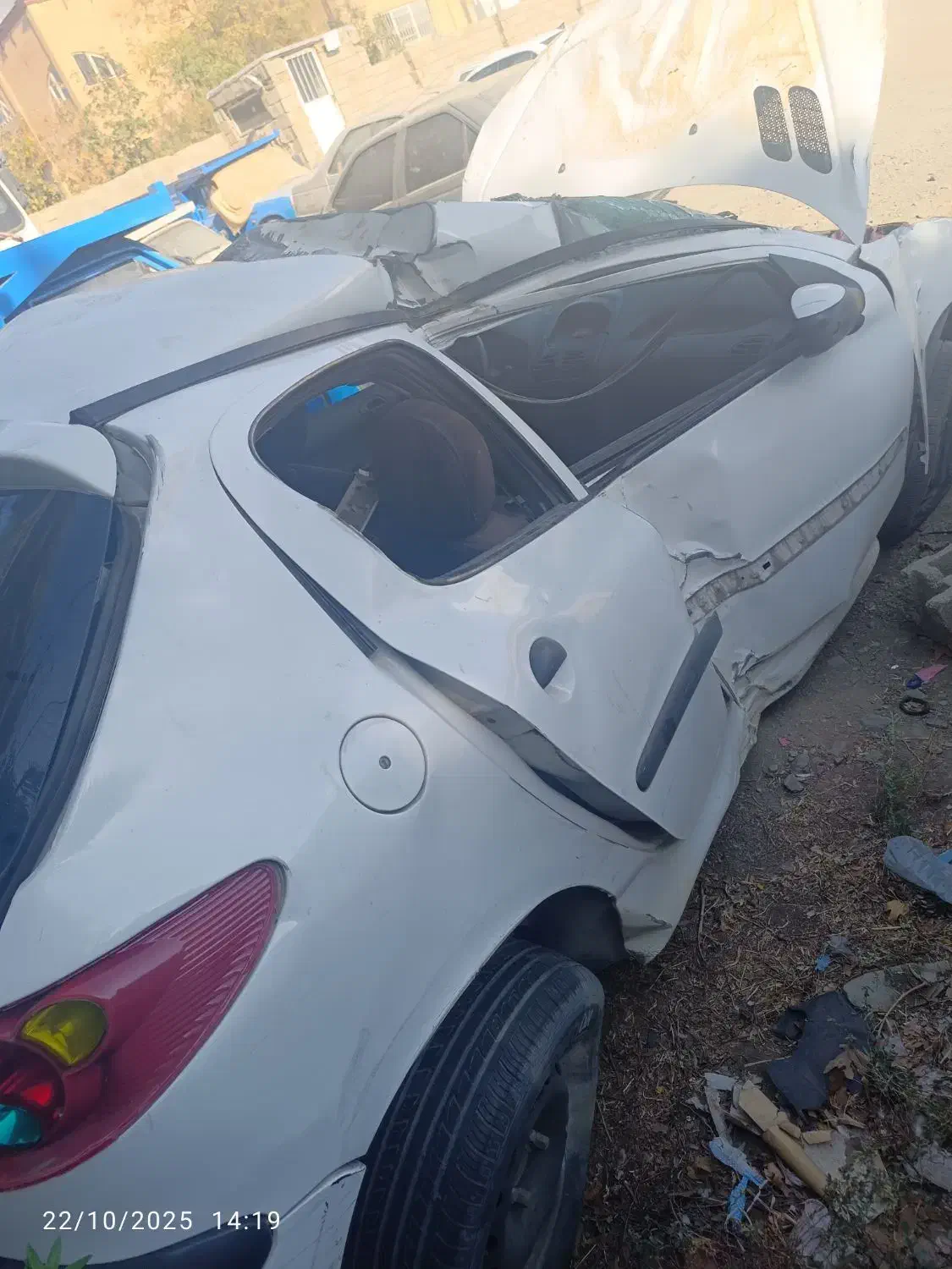 پژو 206 تصادفی|خودرو سواری و وانت|ملایر, |دیوار