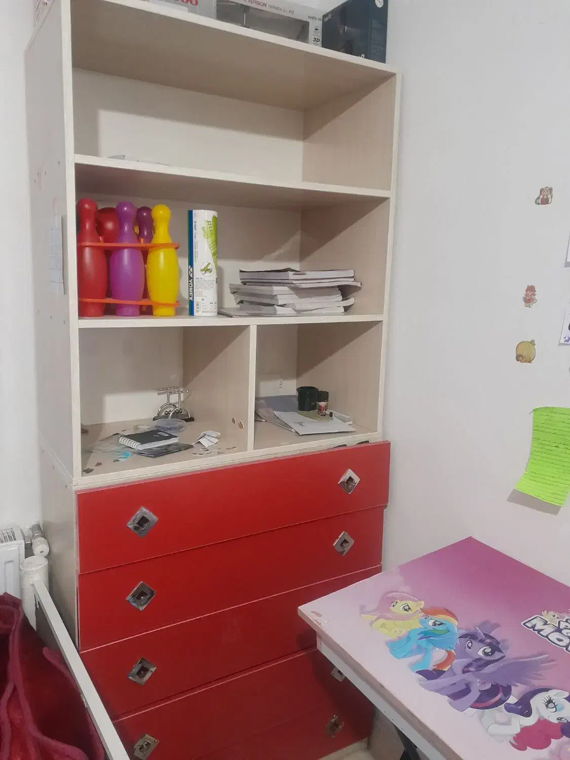کمد کتابخانه|کتابخانه، شلف، قفسههای دیواری|اراک, |دیوار