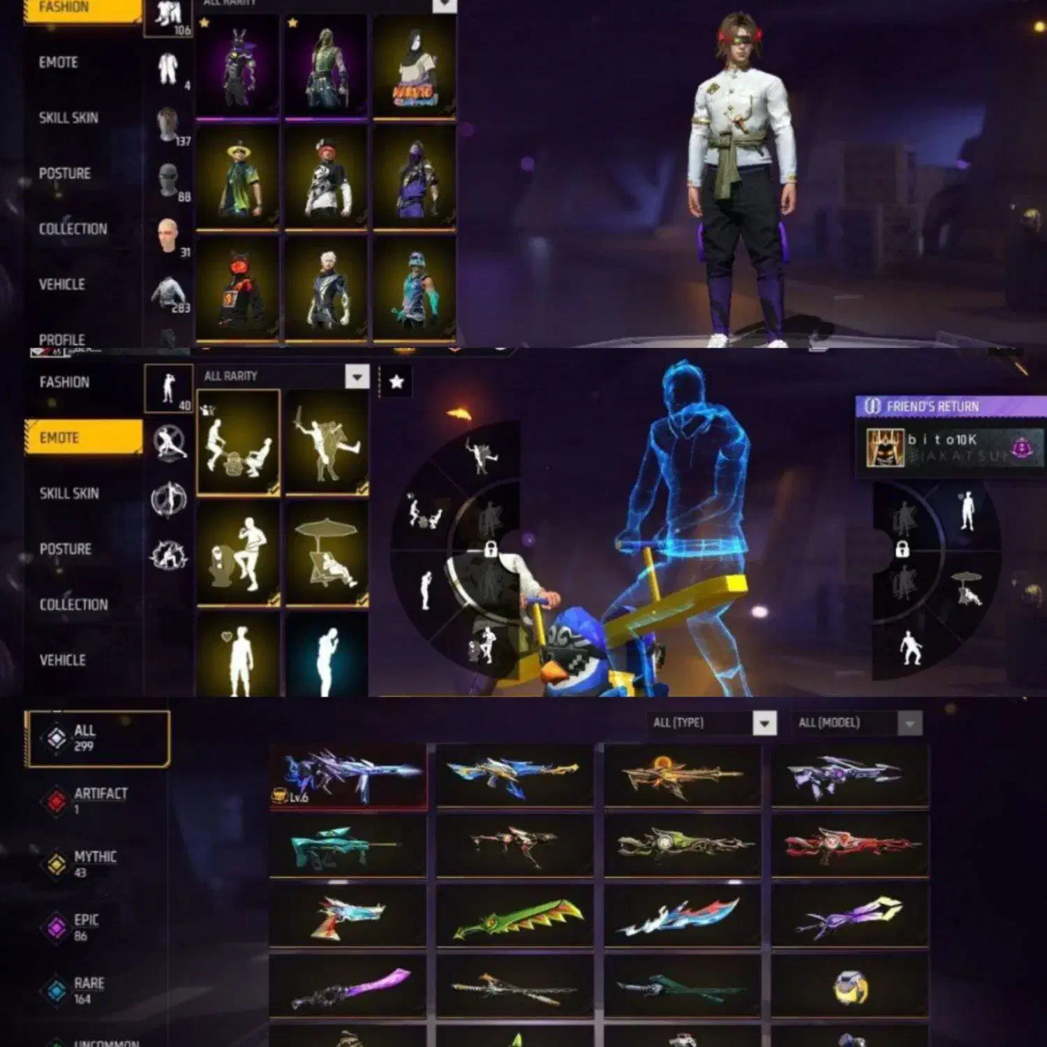 اکانت فری فایر طاق|کنسول، بازی ویدئویی و آنلاین|ارومیه, |دیوار