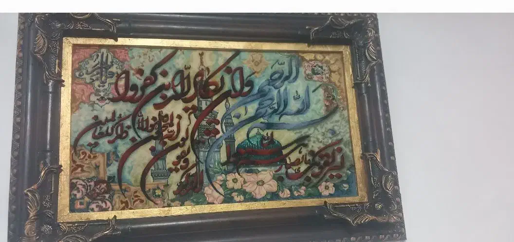 تابلو فرش دست بافت|تابلو فرش|تاکستان, |دیوار