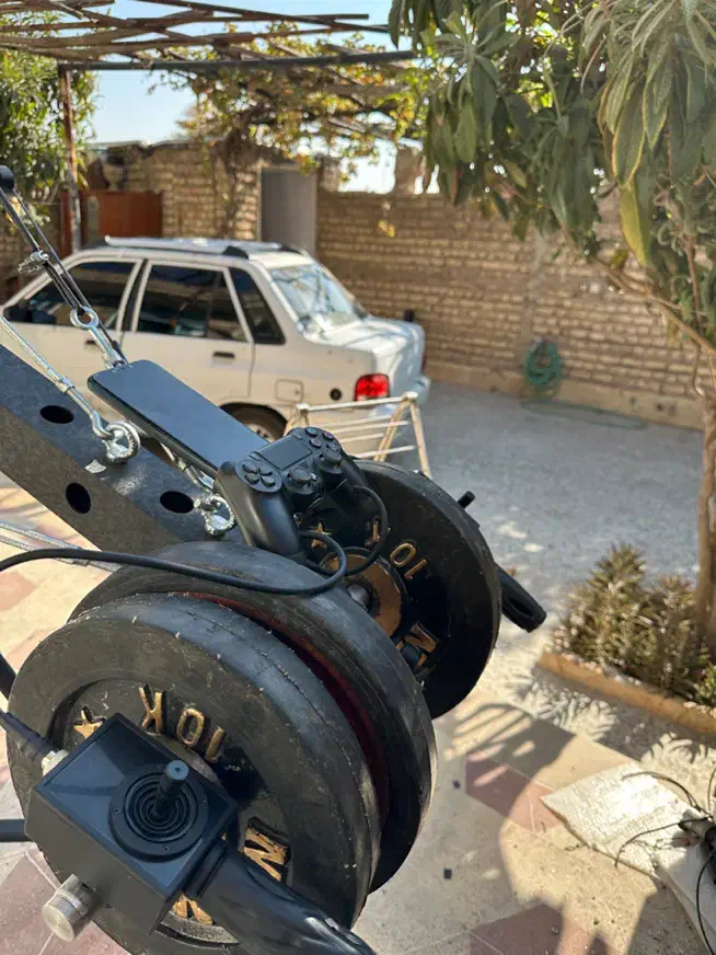 فروش کرین شش متری با هد رونین|دوربین عکاسی و فیلم‌برداری|شیراز, عادل آباد|دیوار