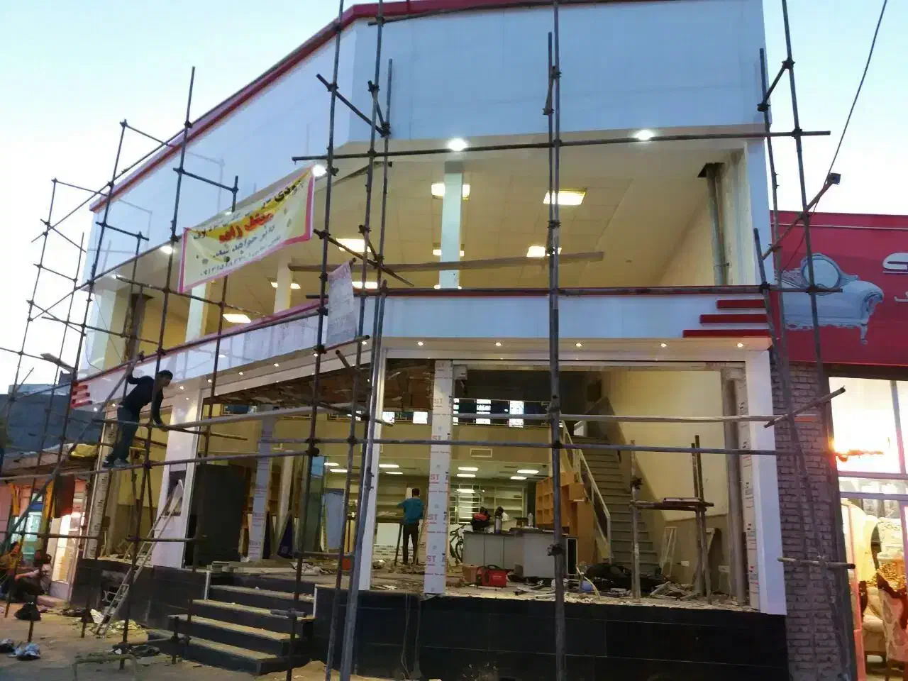 اجرای نمای کامپوزیت|خدمات پیشه و مهارت|اردبیل, |دیوار