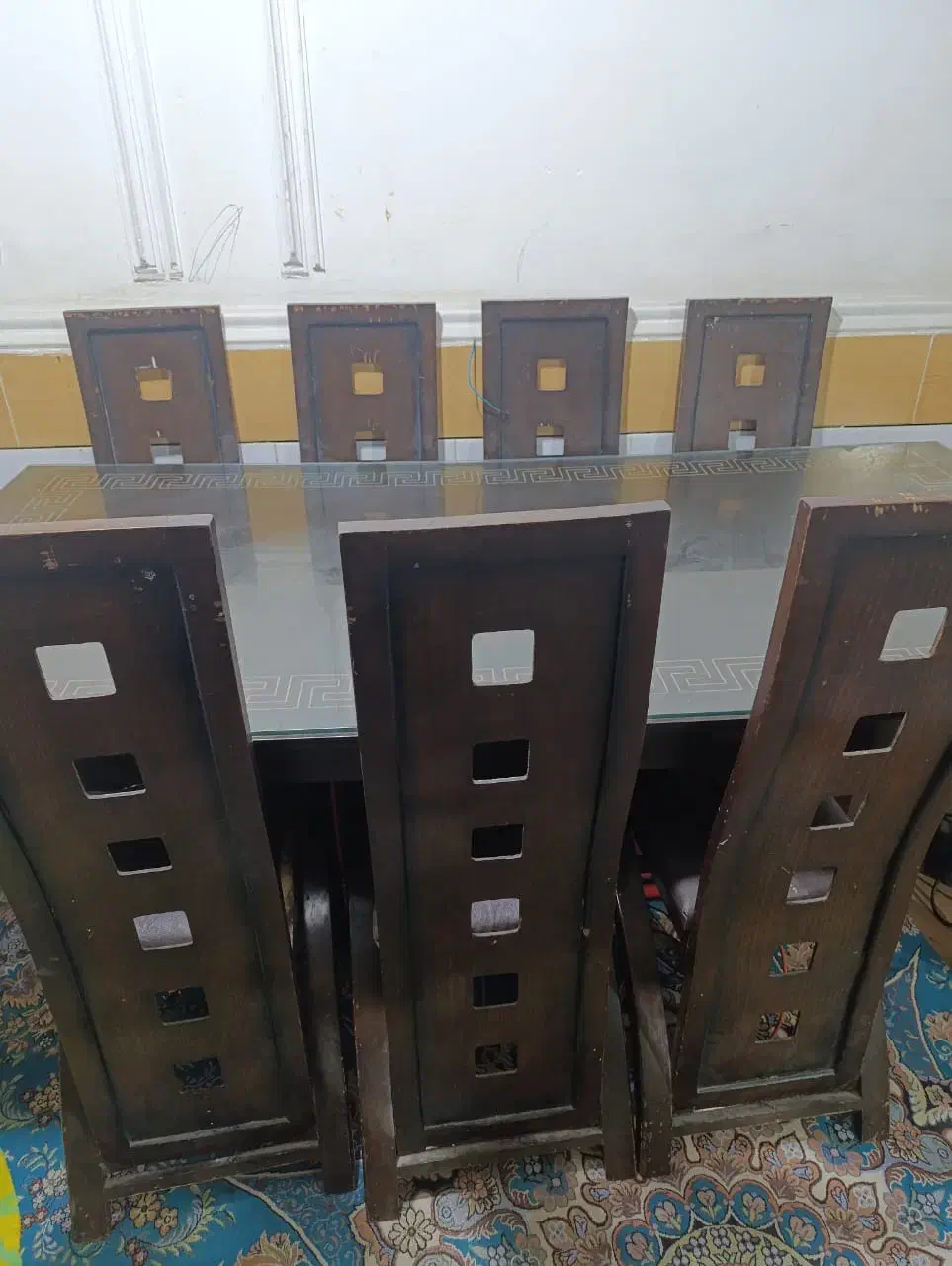 میز نهار خوری|میز و صندلی غذاخوری|بندر امام خمینی, |دیوار