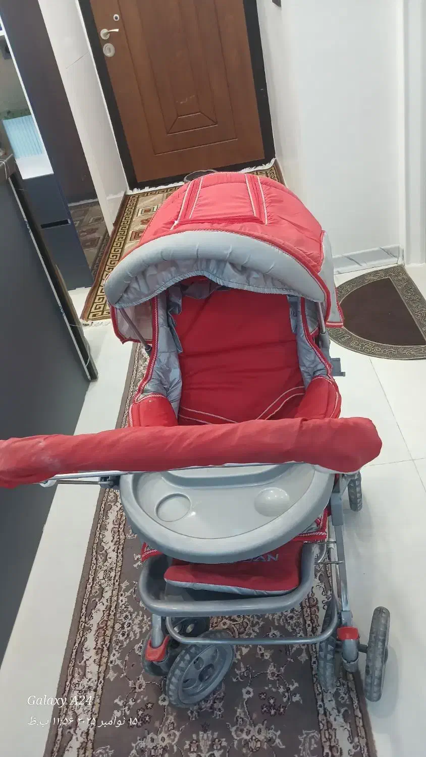 کالسکه کاملآ سالم بدون ایراد در حد نو|اسباب و اثاث بچه|پردیس, فاز ۸|دیوار