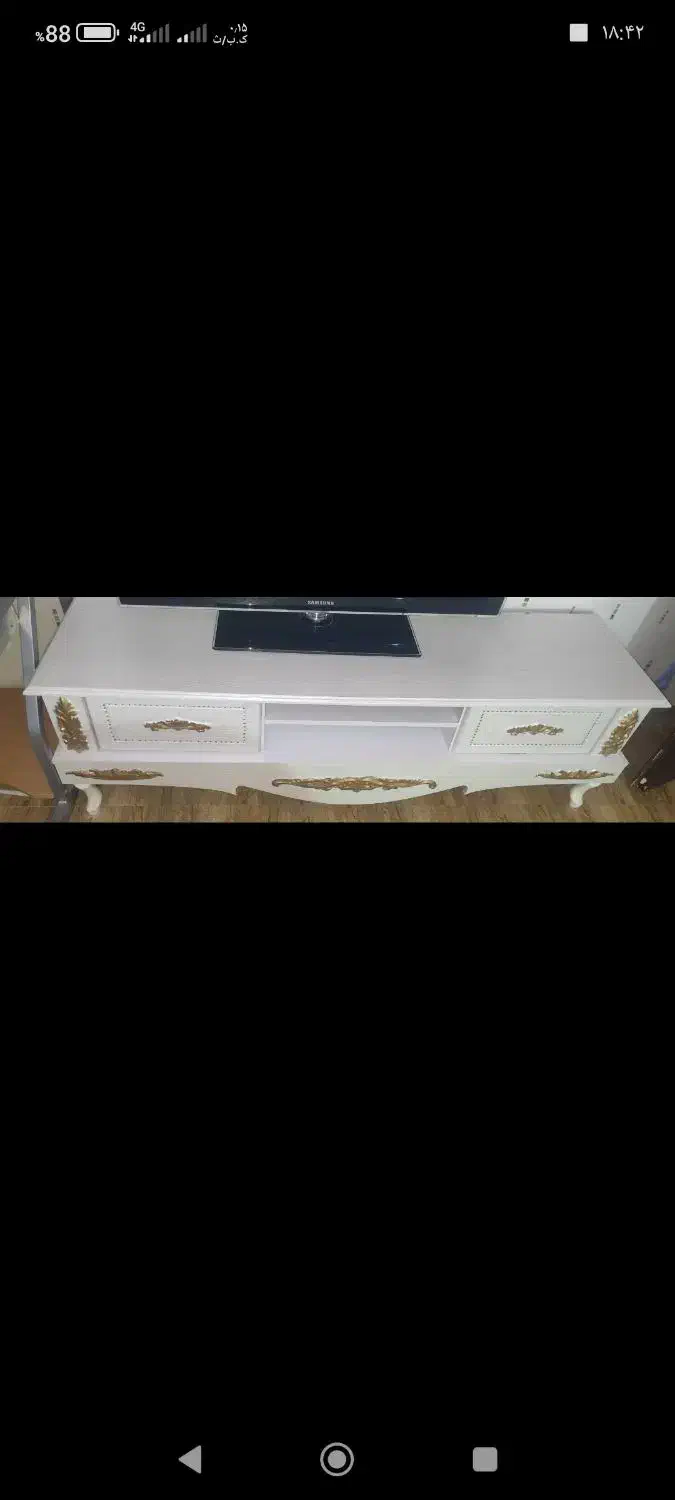 میز تلویزیون و میز تحریر بهمراه صندلی|میز تحریر و کامپیوتر|قزوین, |دیوار