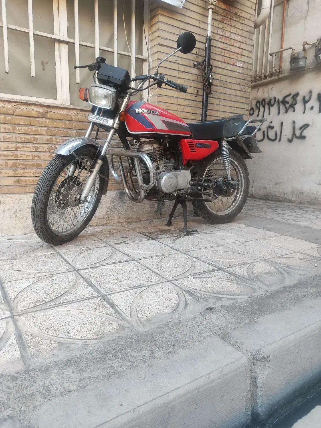 موتورهندا125مدل87|موتورسیکلت|قرچک, زیبا شهر|دیوار