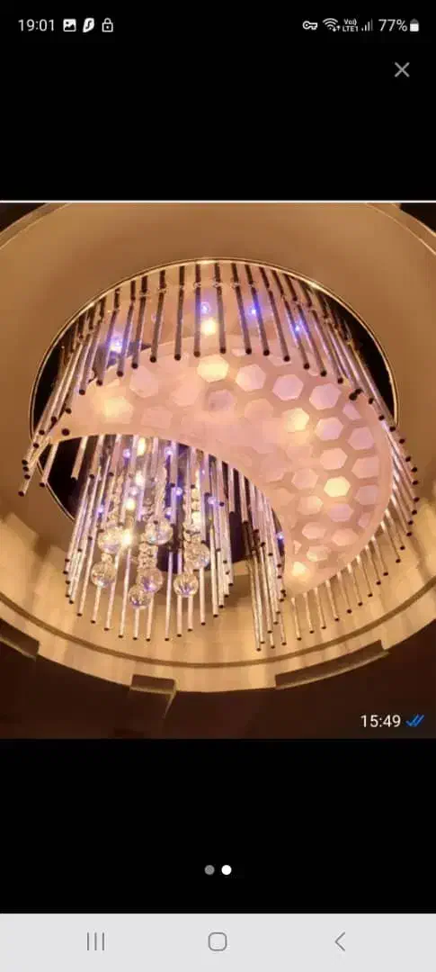 لوستر سقفی|لوستر و چراغ آویز|تهران, تهرانپارس غربی|دیوار