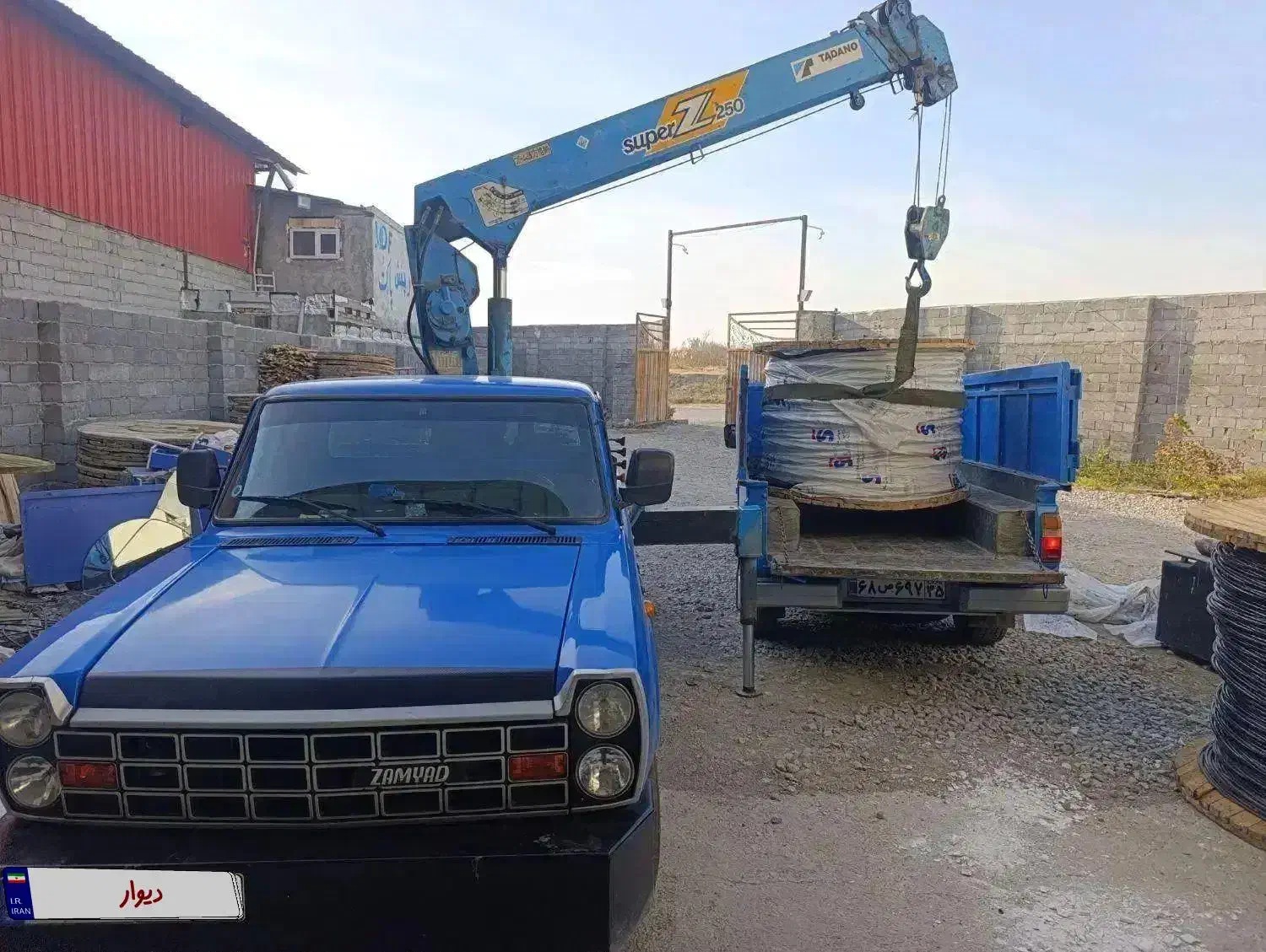 نیسان جرثقیل. خودروبر.جرثقیل|خودرو سواری و وانت|کرج, دولتآباد|دیوار